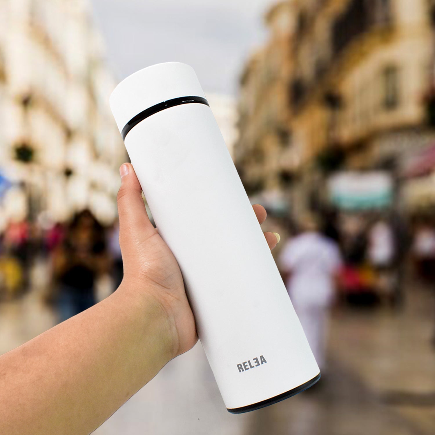 Stainless Steel Vacuum Flask with Digital Temperature Display Stainless Steel Vacuum Flask with Digital Temperature Display